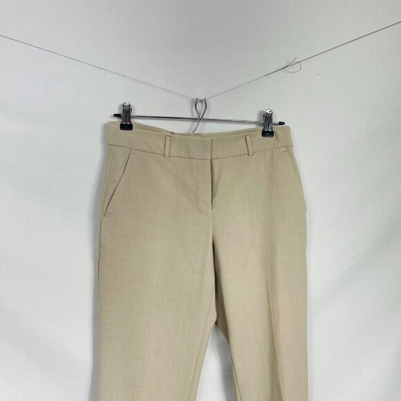 Tahari Women's Tan Loose Sleek Business Causal Pants Size 4 - Picture 2 of 13